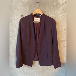 Babaton Keith Jacket (size 0, purple)